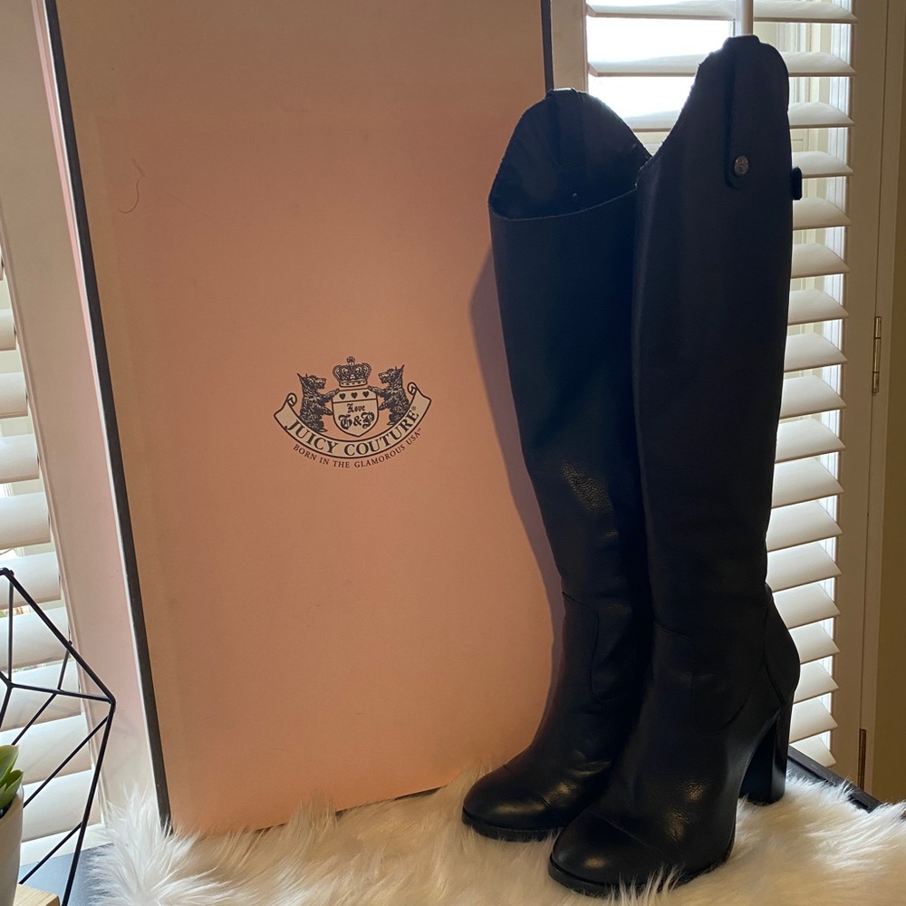 Juicy Couture “Hardy Heeled Riding Boot” size 8B